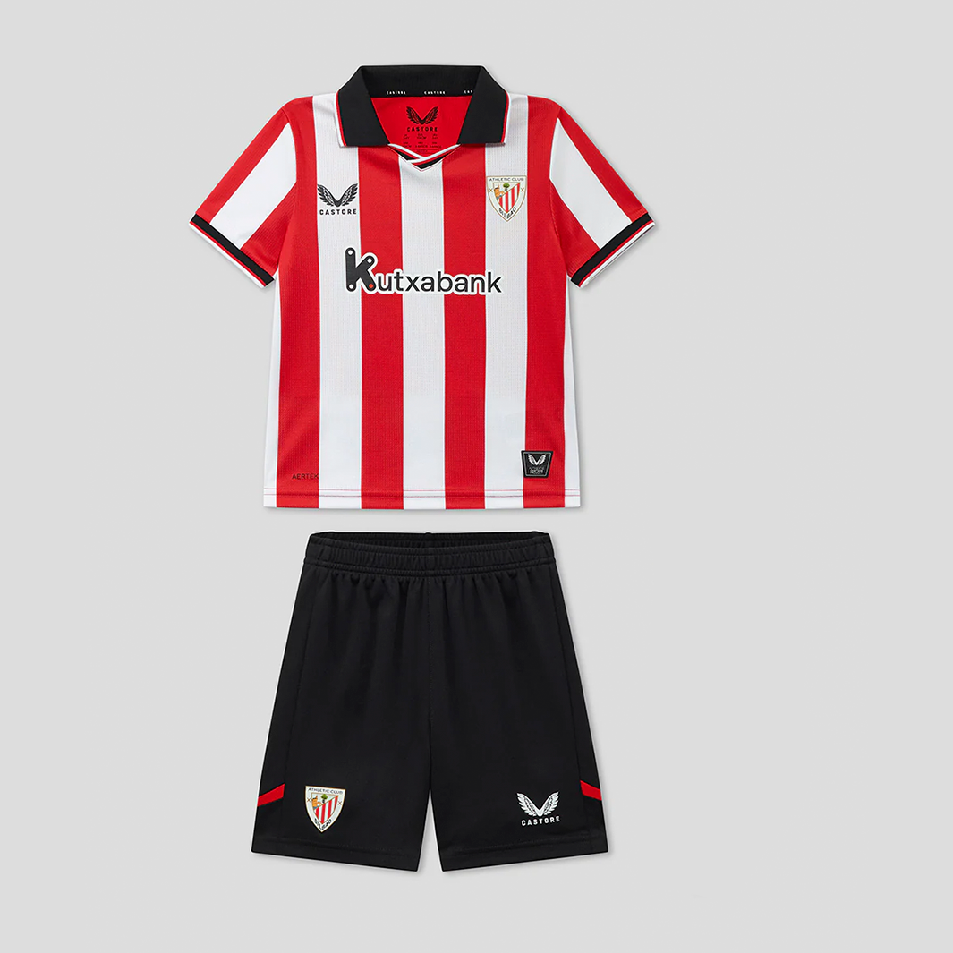 1-276 Athletic Bilbao 2025/26 Home – Kit Kids - Image 1