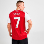 Arsenal 2025/26 Saka #7 Home Jersey – Fan  Version
