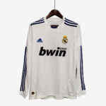 Real Madrid 2010/11 Home Jersey Long Sleeve  Retro Version