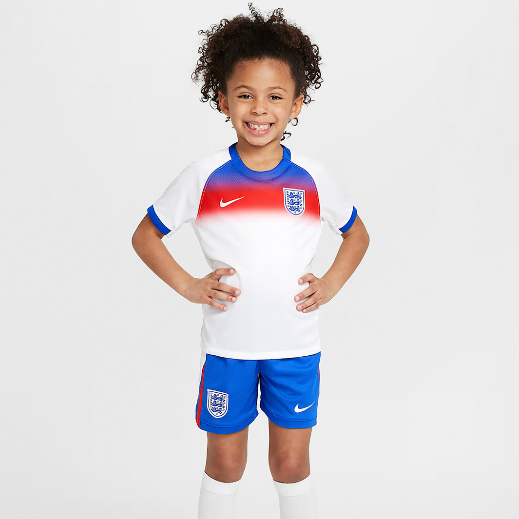 10-21 England 2025/26 Home – Kit Kids - Image 1