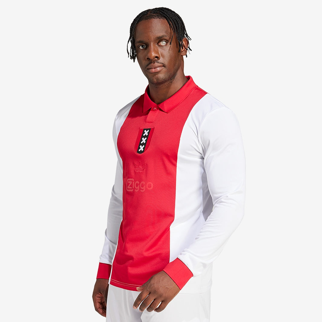 1026682_Main_1952001 Ajax 2025/26 125th Anniversary Jersey Long Sleeve Fan Version - Image 1