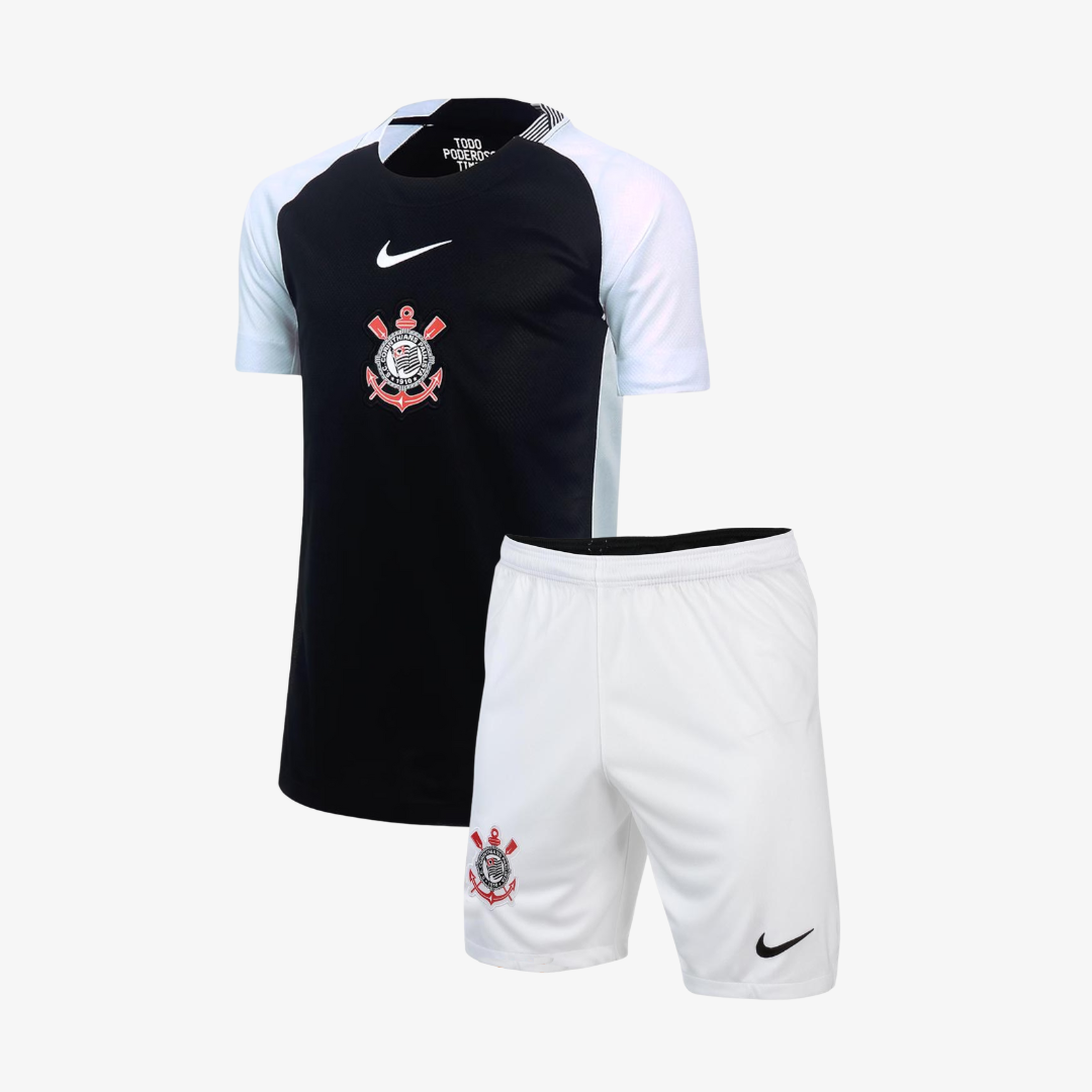 1_3a94648c-a7c8-4e32-b05b-cff57bfbec2a Corinthians 2025/26 Away Kit Kids - Image 1