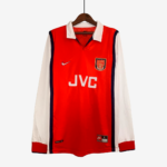 Arsenal 1998/99 Home Jersey Long Sleeve – Retro Version