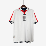 England 2004 Home Jersey – Retro Version