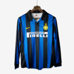 Inter Milan 1998/99 Home Jersey Long Sleeve  Retro Version