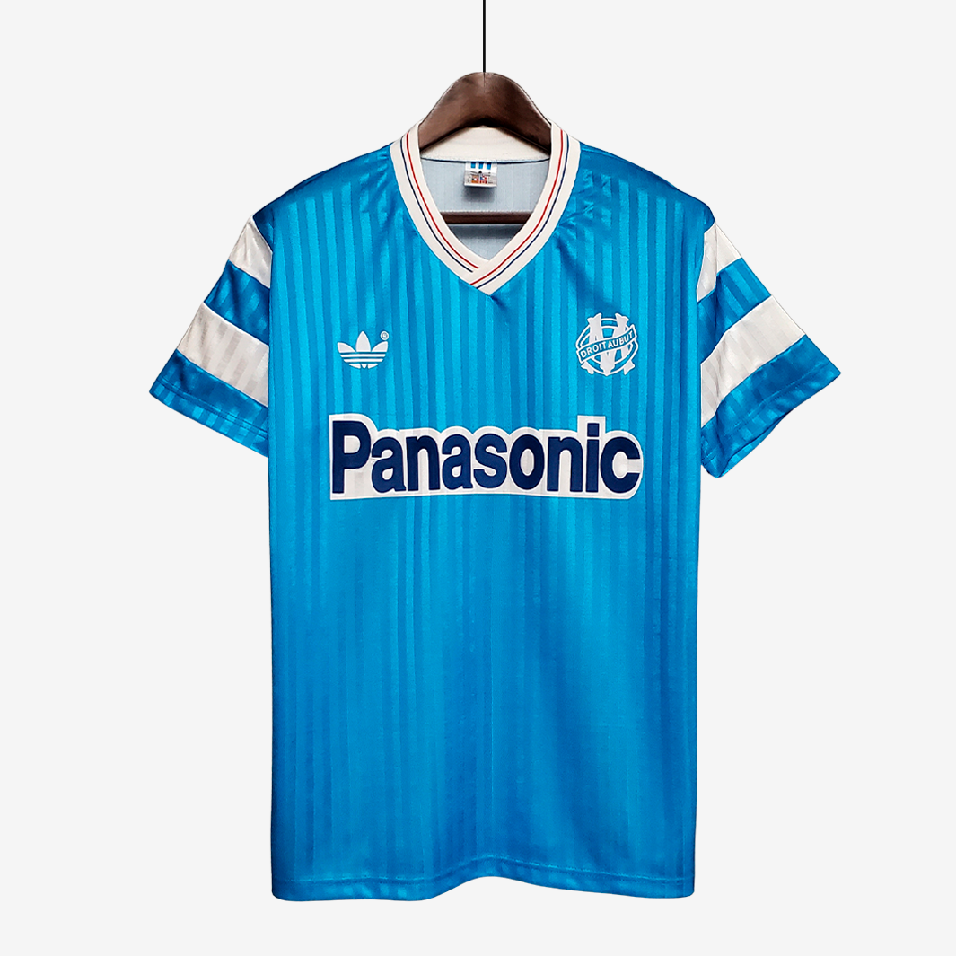5-825 Olympique Marseille 1990/91 Away Jersey Retro Version - Image 1