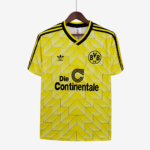 Borussia Dortmund 1988/89 Home Jersey  Retro Version