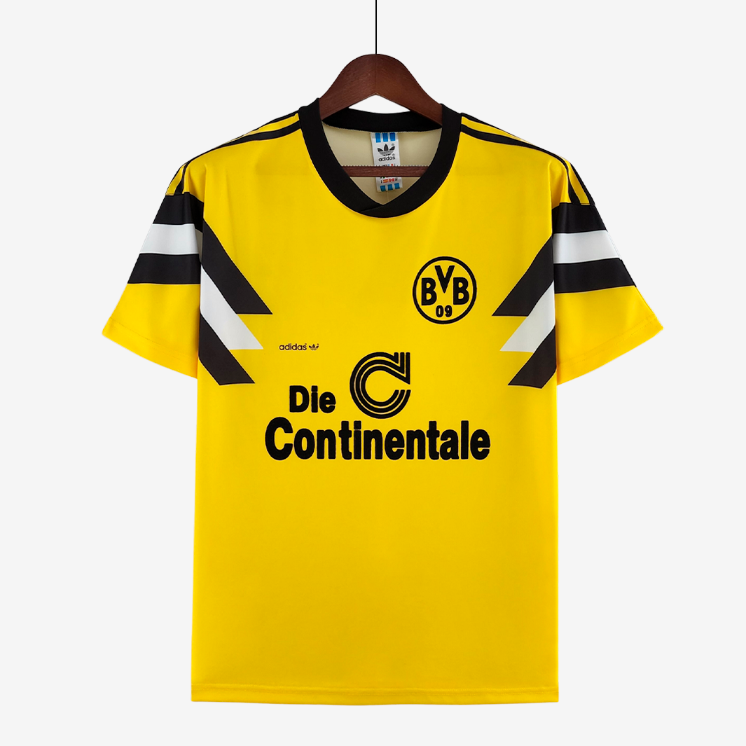 6-804 Borussia Dortmund 1989/90 Home Jersey Retro Version - Image 1