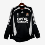 Real Madrid 2006/07 Away Jersey Long Sleeve – Retro Version