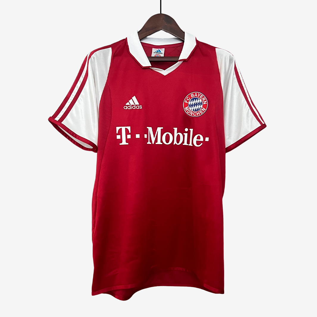 7-125_2d3676f3-eced-4d10-83f3-15059fbd5523 Bayern Munich 2003/04 Home Jersey – Retro Version - Image 1