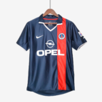 Paris Saint-Germain (PSG) 2001/02 Home Jersey – Retro Version