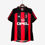 AC Milan 2001/02 Home Jersey – Retro Version