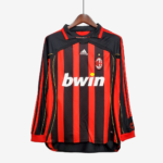 AC Milan 2006/07 Home Jersey Long Sleeve  Retro Version