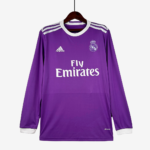 Real Madrid 2016/17 Away Jersey Long Sleeve – Retro Version