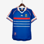 France 1998 Home Jersey  Retro Version