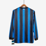 Inter Milan 2010/11 Home Jersey Long Sleeve  Retro Version - Image 10