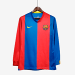 Barcelona 2006/07 Home Jersey Long Sleeve  Retro Version