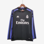 Real Madrid 2015/16 Third Jersey Long Sleeve  Retro Version