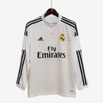 Real Madrid 2014/15 Home Jersey Long Sleeve  Retro Version