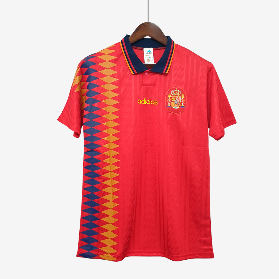 8-202 Spain 1994 Home Jersey Retro Version - Image 1