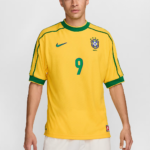 Brazil 1998 Home Jersey Reissue  Fan Version