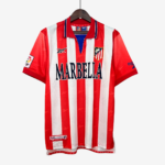 Atletico Madrid 1998/99 Home Jersey – Retro Version