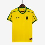 Brazil 1998 Home Jersey – Retro Version