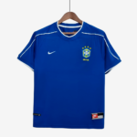 Brazil 1998 Away Jersey – Retro Version
