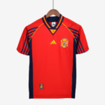 Spain 1998 Home Jersey – Retro Version