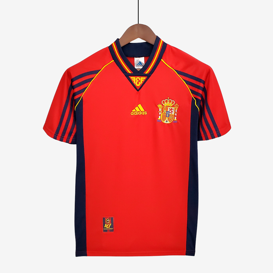 8-70 Spain 1998 Home Jersey – Retro Version - Image 1