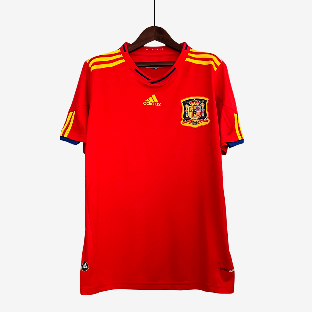 8-86_5d0db36e-8a95-482c-bd4b-e49a06365475 Spain 2010 Home Jersey – Retro Version - Image 1