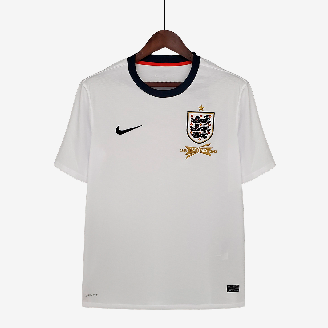 8-90 England 2013 Home Jersey – Retro Version - Image 1