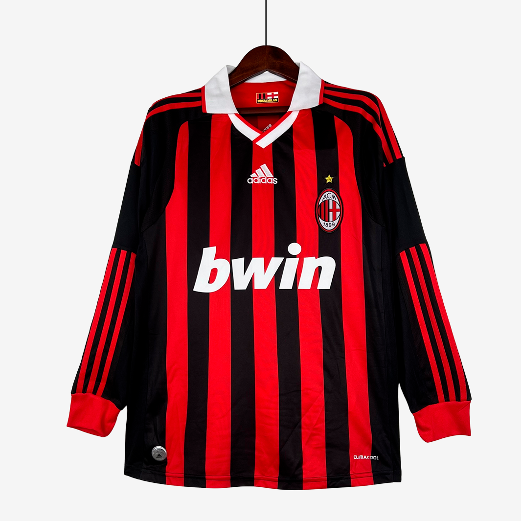 8-94_61035655-a28c-4c83-846e-34207689163b AC Milan 2009/10 Home Jersey Long Sleeve – Retro Version - Image 1