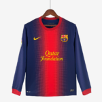 Barcelona 2012/13 Home Jersey Long Sleeve – Retro Version