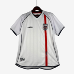 England 2002 Home Jersey – Retro Version