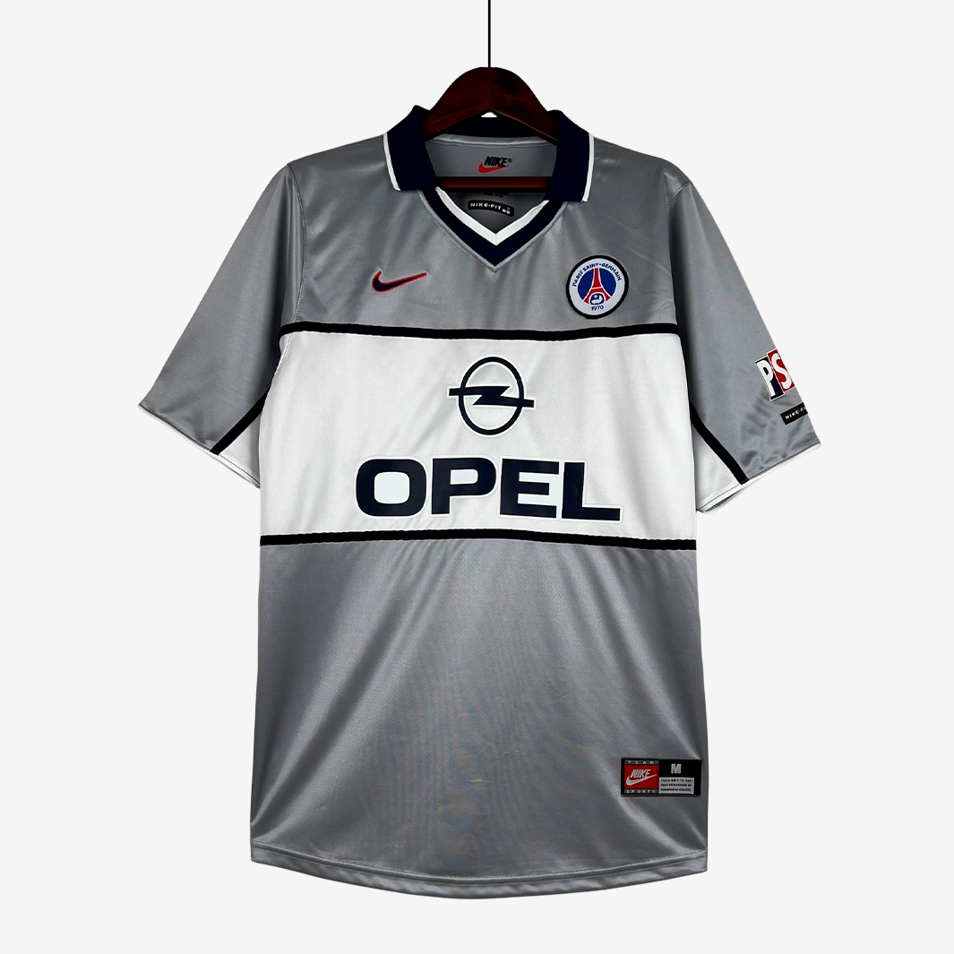 9-40 Paris Saint-Germain (PSG) 1999/00 Away Jersey – Retro Version - Image 1