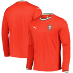 Portugal 2025/26 Home Jersey Long Sleeve – Fan Version