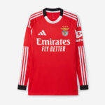 Benfica 2025/26 Home Jersey Long Sleeve  Fan Version