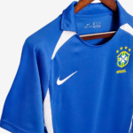 Brazil 2002 Away Jersey – Retro Version - Image 2
