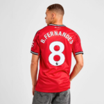 Manchester United 2025/26 B. Fernandes #8 Home Jersey – Fan Version