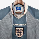 England 1996 Away Jersey  Retro Version - Image 2