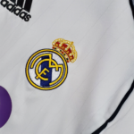 Real Madrid 2006/07 Home Jersey Long Sleeve  Retro Version - Image 3