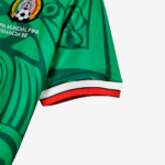 Mexico 1998 Home Jersey  Retro Version - Image 3