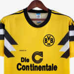Borussia Dortmund 1989/90 Home Jersey  Retro Version - Image 4