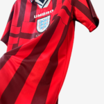 England 1998 Away Jersey – Retro Version - Image 2