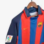 Barcelona 2003/04 Home Jersey – Retro Version - Image 3