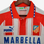 Atletico Madrid 1994/95 Home Jersey – Retro Version - Image 3