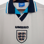 England 1996 Home Jersey – Retro Version - Image 3