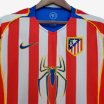 Atletico Madrid 2004/05 Home Jersey – Retro Version - Image 3