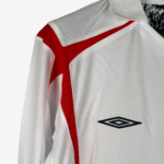 England 2006 Home Jersey Long Sleeve – Retro Version - Image 2